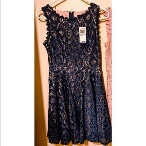 NWT lace dress! (Light Blue)